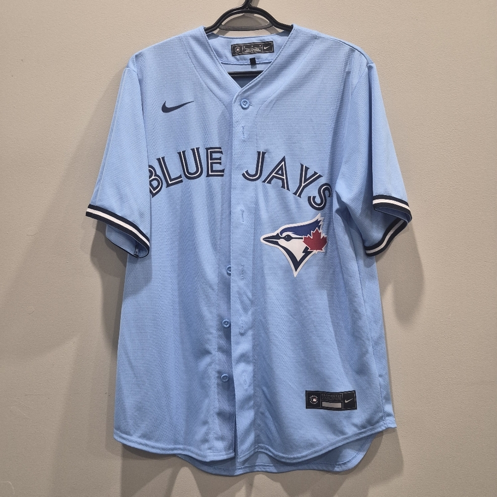 Nike Toronto Blue Jays MLB Bo Bichette Powder Blue Jersey Medium